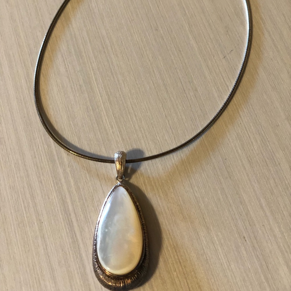Moonstone Pendant Necklace